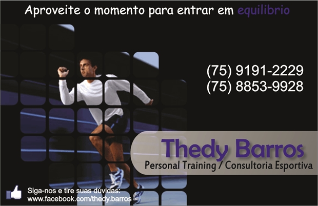 Personal Trainer Thedy Barros - Consultoria Esportiva