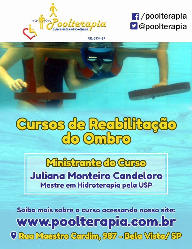 Poolterapia - Curso de Hidroterapia para Reabilitao em Campanrio, Diadema