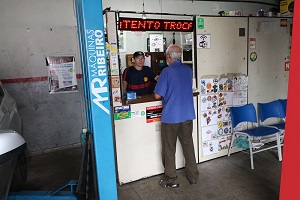 Interior da oficina BR 3 Automotiva