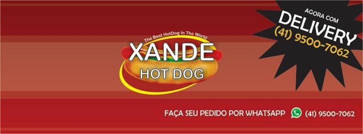 CACHORRO QUENTE NO REBOUAS EM CURITIBA  NO XANDE HOT DOG, ONDE VOC SABOREIA O MELHOR  HOT DOG, AGORA COM SERVIO DE DELIVERY PARA QUE VOC PROVE ESTA DELCIA NO CONFORTO DE SUA RESIDNCIA.