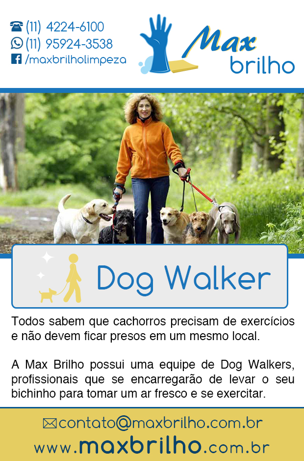  Max Brilho - Dog Walker em Diadema, Vila Nogueira