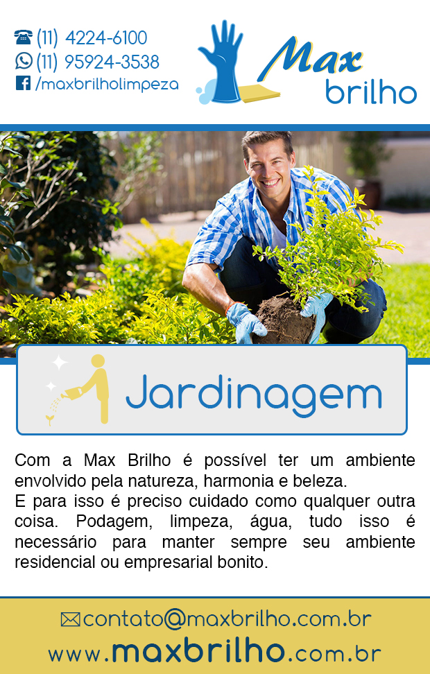 Max Brilho - Jardinagem em Diadema, Campestre