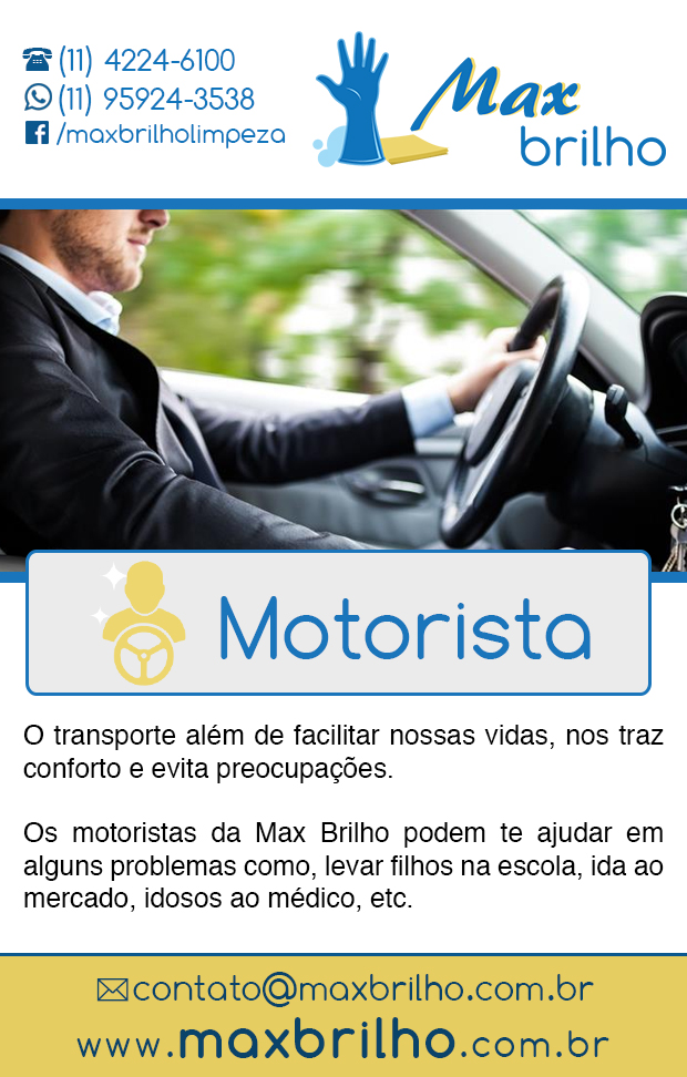  Max Brilho - Motorista Particular em So Bernardo do Campo, Baeta Neves