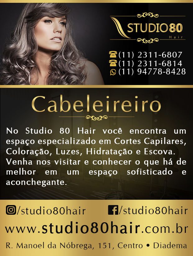 Studio 80 Hair - Salo de Cabeleireiro em Diadema, Jardim das Naes