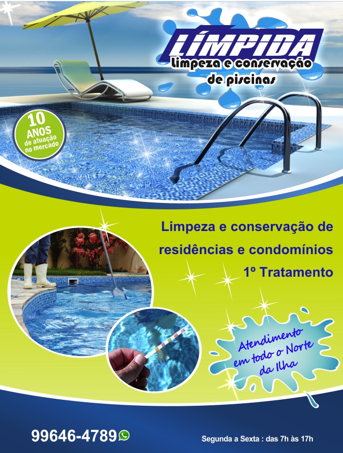 limpeza de piscinas em Ingleses, Norte da Ilha, Florianpolis, Manuteno, Conservao de piscinas