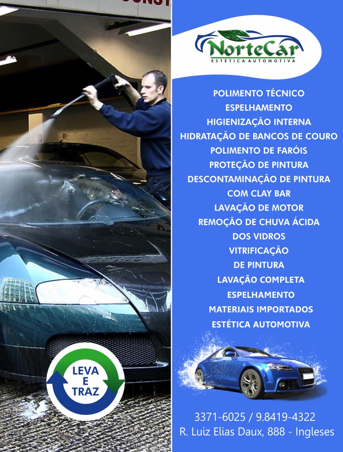 Higienizao Automotiva em Ingleses, Norte da Ilha, Florianpolis, Lavagem de Carro, Automvel