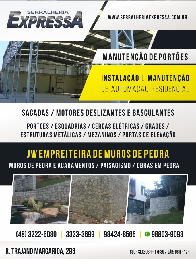 Serralheria na Trindade, Florianpolis, Estrutura Metlica, Portes, Grades, Cercas Eltricas