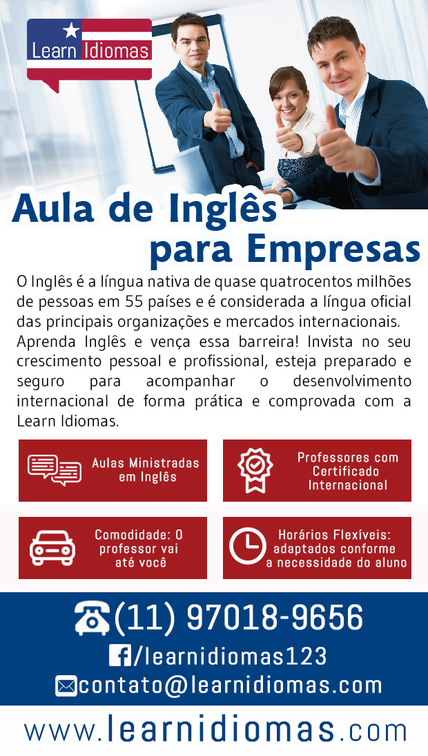 Aula de Ingls para Empresas em So Paulo