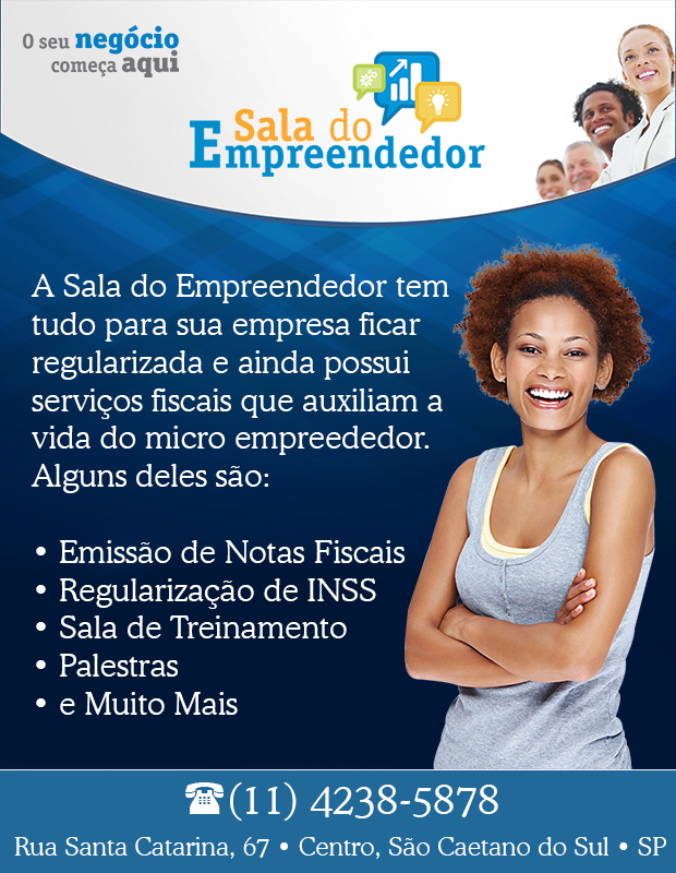 Sala do Empreendedor - Assessoria de Gesto de Negcios em So Caetano do Sul, Santa Maria