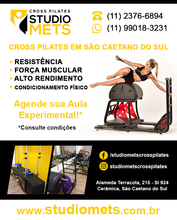 Studio Mets - Cross Pilates em Barcelona, So Caetano do Sul