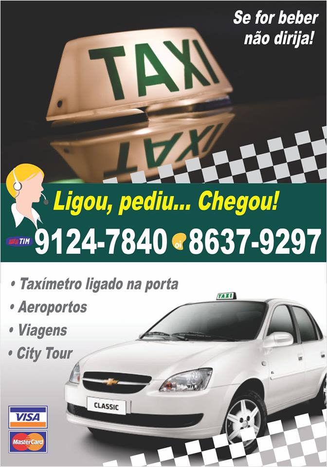 Pontos de taxi no bairro Serra Verde