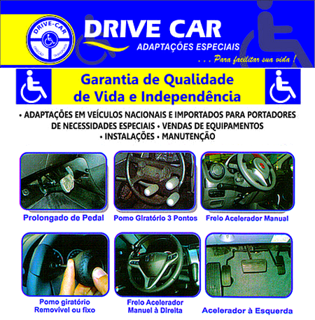 Drive Car Adaptaes Veicular - Equipamentos para Cadeirante